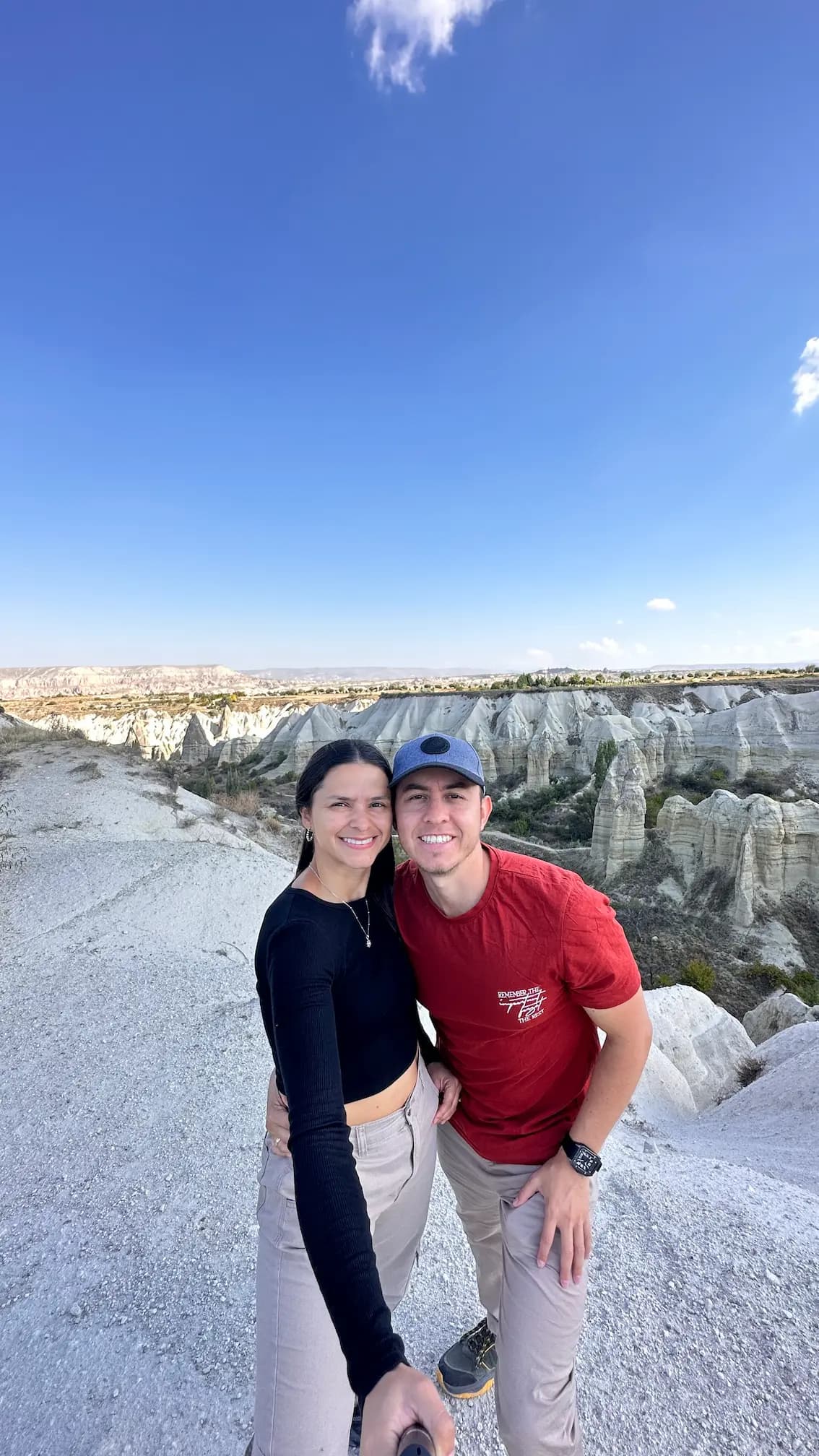 Catalina y Julián en Capadocia