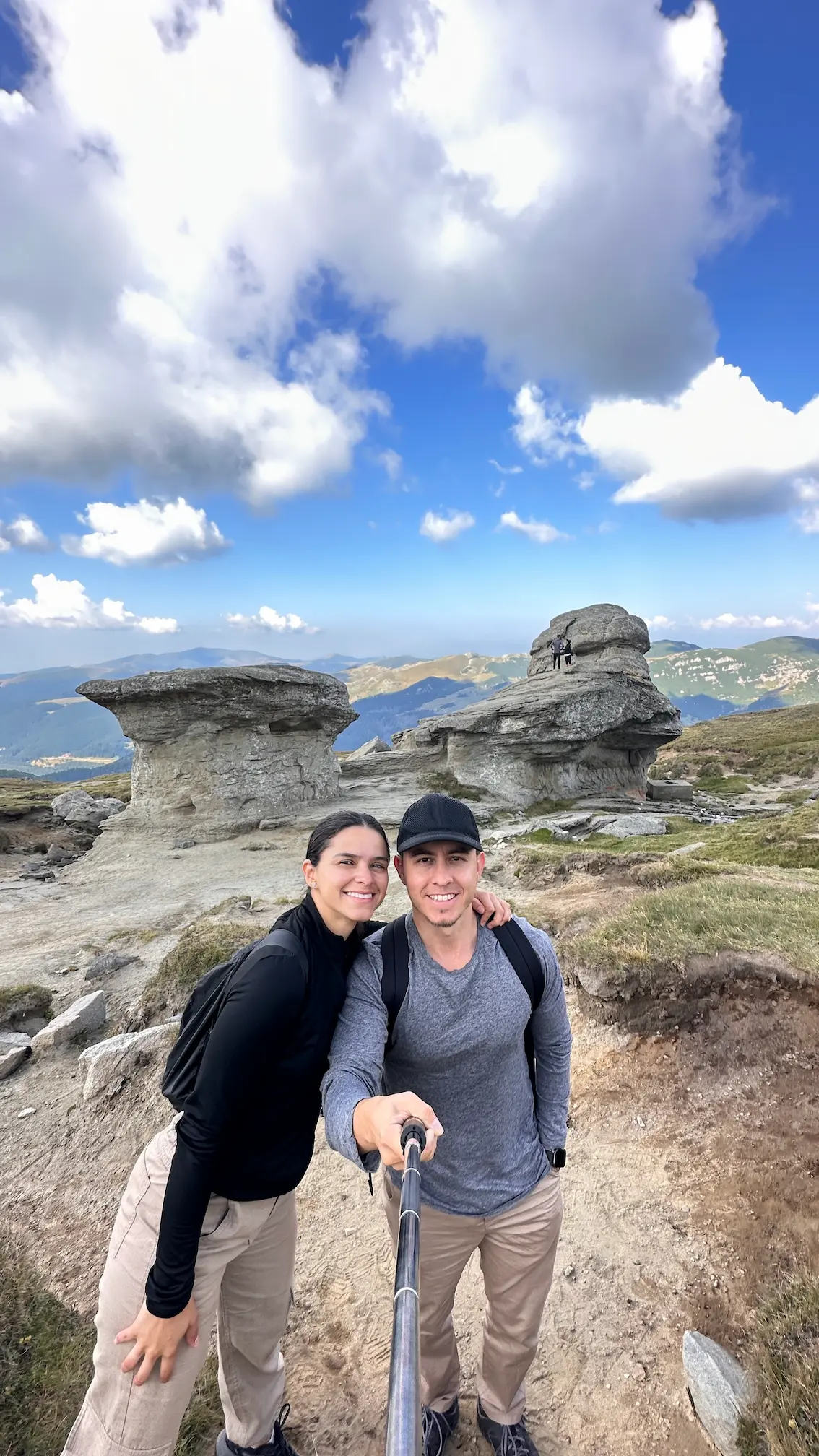 Catalina y Julián de excursión